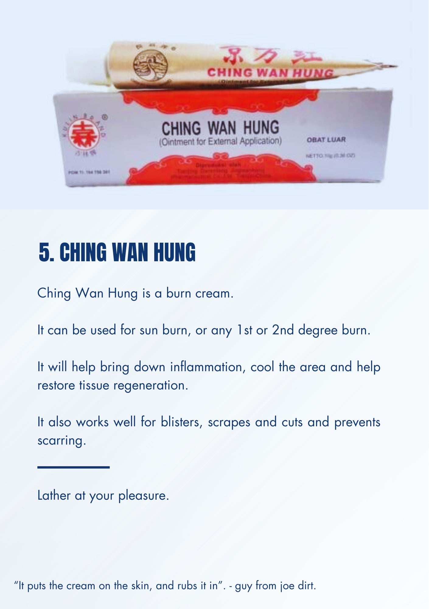 Chinese Medicine First Aid Kit