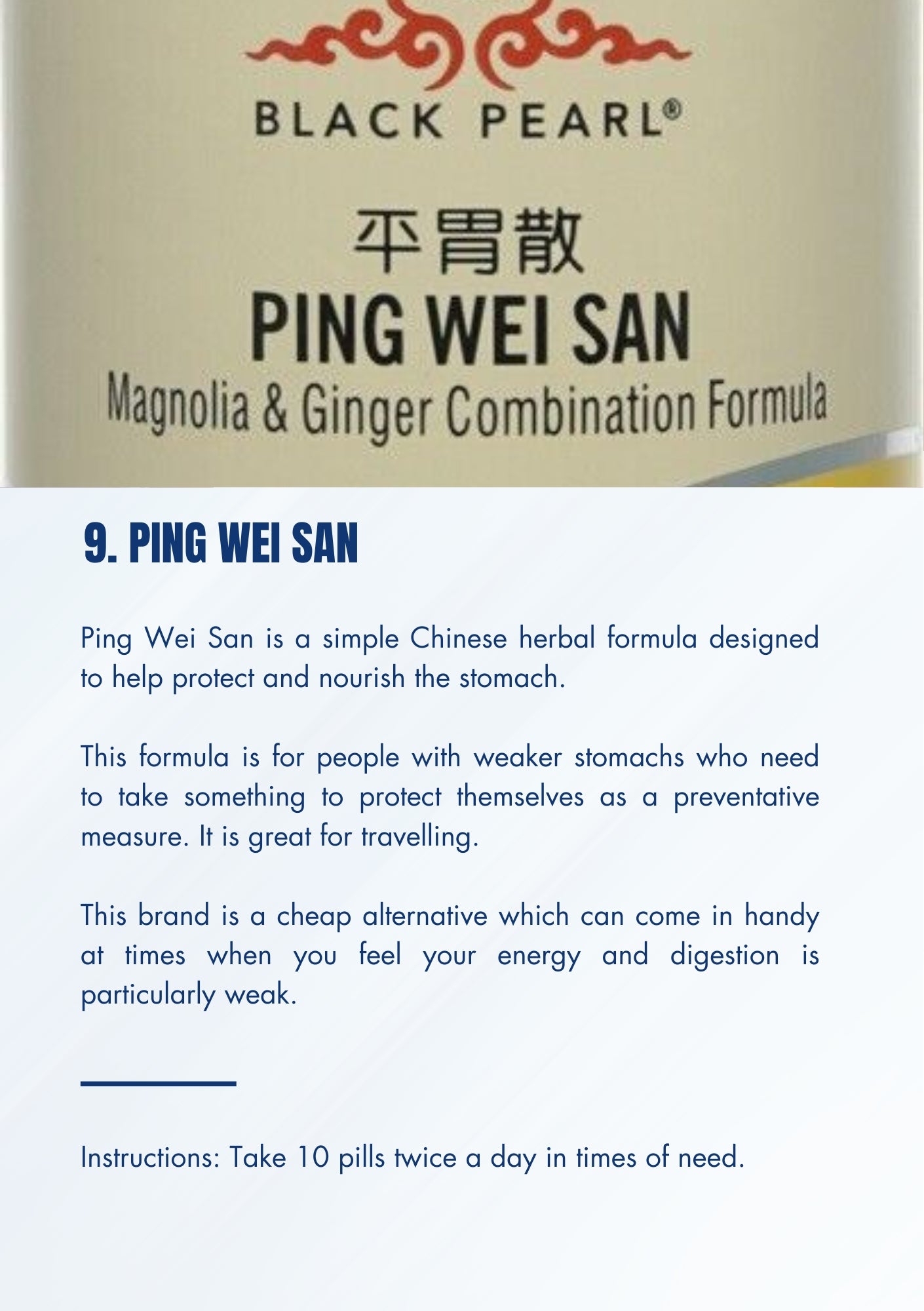 Chinese Medicine First Aid Kit